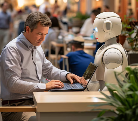 human and bot https://www.aiinmotion.com.au/wp-content/uploads/2025/08/human-and-bot.png
